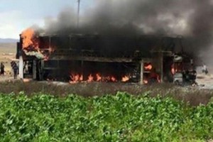 Se les prendi&oacute; fuego el micro pero igual llegaron al partido y lo ganaron