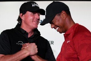 &iquest;Segundo match Tiger vs Phil, en medio del parate por m&aacute;s de 10 millones?