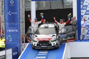 Un nuevo podio para Mads Østberg en Finlandia con el Citroën TOTAL WRC