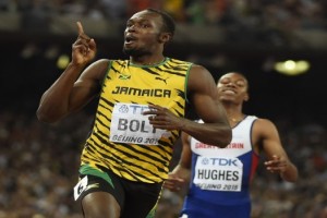 Robaron las zapatillas de Usain Bolt