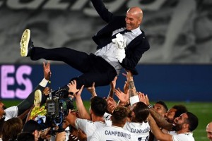 Los n&uacute;meros de Zidane como entrenador del Real Madrid