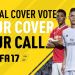 La gente elegir&aacute; la tapa del FIFA17: James, Reus, Martial o Hazard