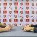 Alexis S&aacute;nchez y David Ospina se divirtieron entrevist&aacute;ndose