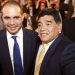 El Pr&iacute;ncipe Ali y Maradona presentaron su candidatura a la FIFA