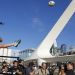 Los All Blacks y Hugo Porta juntos en Puerto Madero