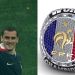 El anillo de campe&oacute;n compuesto de oro y diamantes que coronar&iacute;a a la Selecci&oacute;n de Francia