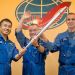 La antorcha ol&iacute;mpica de Sochi 2014 viaj&oacute; al espacio
