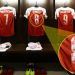 Los n&uacute;meros en la camiseta del Arsenal que son furor