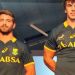 Los Springboks tienen sus nuevas camisetas Asics