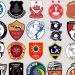 As&iacute; ser&iacute;an los escudos de las bandas si fuesen equipos de f&uacute;tbol