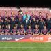 Los jugadores del Barcelona posaron para la foto oficial de la temporada