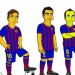 As&iacute; son los cracks del Barcelona en los Simpsons