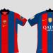 Un GIF resume todas las camisetas Nike del Barcelona desde 1998