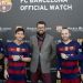 Maurice Lacroix entreg&oacute; relojes a los jugadores del Barcelona