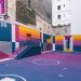 Par&iacute;s ya tiene su propia cancha de b&aacute;squet inspirada en los &rsquo;80 gracias a una marca deportiva