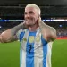 La nueva bebida energ&eacute;tica que present&oacute; Rodrigo De Paul