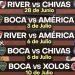 FOX Sports Premium transmitir&aacute; los partidos de pretemporada de Boca y River