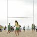 Brasil arm&oacute; una cancha de rugby en Copacabana para promover el deporte