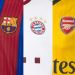 Se eligieron las 10 mejores camisetas de la temporada 2016/17