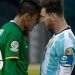El jugador boliviano que se pele&oacute; con Messi y el curioso pedido de su hijo