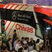 Las Chivas de Guadalajara presentaron su nuevo autob&uacute;s Mercedes-Benz