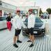   Manu Urcera y Facu Chapur: visitantes de lujo en la Maison CITRO&Euml;N de Pinamar