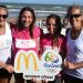 Gallay y Klug presentaron las &ldquo;Cl&iacute;nicas de Beach Volley&rdquo; de McDonald&acute;s en Pinamar