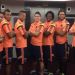 Para entrenar, Colombia es naranja