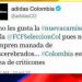 Un tweet de adidas enfurece a todo Colombia