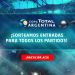 Total premia a sus seguidores de redes sociales con entradas para la Copa Total Argentina