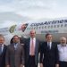 Copa Airlines plote&oacute; un avi&oacute;n con los escudos de Newell&rsquo;s y Central