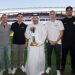 Representantes de Boca y River presentes en un acto especial del Mundial de Clubes