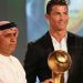 Cristiano Ronaldo recibe el Globe Soccer