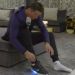 Cristiano Ronaldo estren&oacute; sus zapatillas de Volver al Futuro