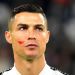 El motivo por el cual Cristiano Ronaldo luci&oacute; una franja roja en su cara en el &uacute;ltimo partido