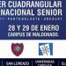 Se jugar&aacute; el primer cuadrangular senior en Punta del Este