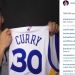 Stephen Curry felicit&oacute; a Messi y le regal&oacute; su camiseta