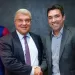 Deco, el regreso: El Barcelona lo present&oacute; como director deportivo