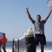 Del Potro particip&oacute; de un &lsquo;tenis de playa&rsquo; junto a Genie Bouchard 