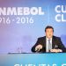 El presidente de CONMEBOL present&oacute; su primer informe de gesti&oacute;n
