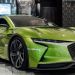 Sam Bird y el DS E-Tense en el Westfield de Londres