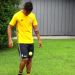 Los jugadores de la Juventus mostraron su talento con pelotas de tenis y golf
