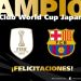 Barcelona lucir&aacute; en su camiseta el emblema de Campe&oacute;n del Mundo