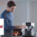 El ingenioso comercial de Federer con un robot promocionando la &ldquo;cultura del caf&eacute;&rdquo;