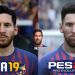 Las diferencias en las caras de los jugadores de un equipo en el PES 2019 y el FIFA 19