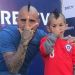 Adri&aacute;n cumple su sue&ntilde;o y conoce a Arturo Vidal