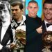 Todos los ganadores del Bal&oacute;n de Oro, que se entrega desde 1956