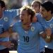 Diego God&iacute;n super&oacute; a Forl&aacute;n y se meti&oacute; en el club de los que tienen 100 partidos con el seleccionado