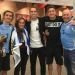 Griezmann recibi&oacute; a sus compa&ntilde;eros en el aeropuerto con camiseta de Uruguay y un mate