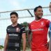 Hurac&aacute;n lanz&oacute; su nueva l&iacute;nea de camisetas de la mano de las figuras principales del plantel